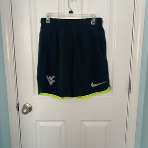 WVU training shorts